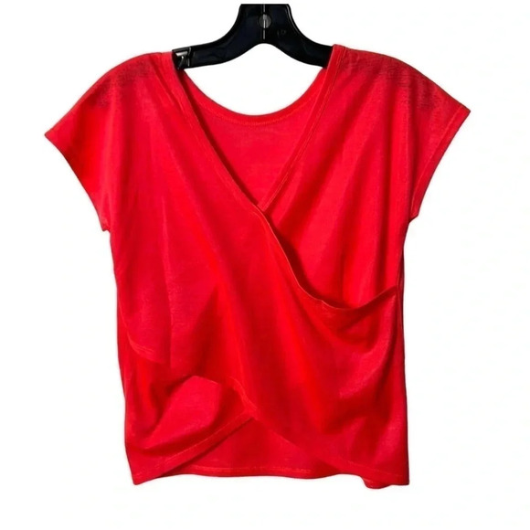 LOLE “BETH “ reflector  pink top. Oversize, asymmetrical back with criss cross - Picture 3 of 9